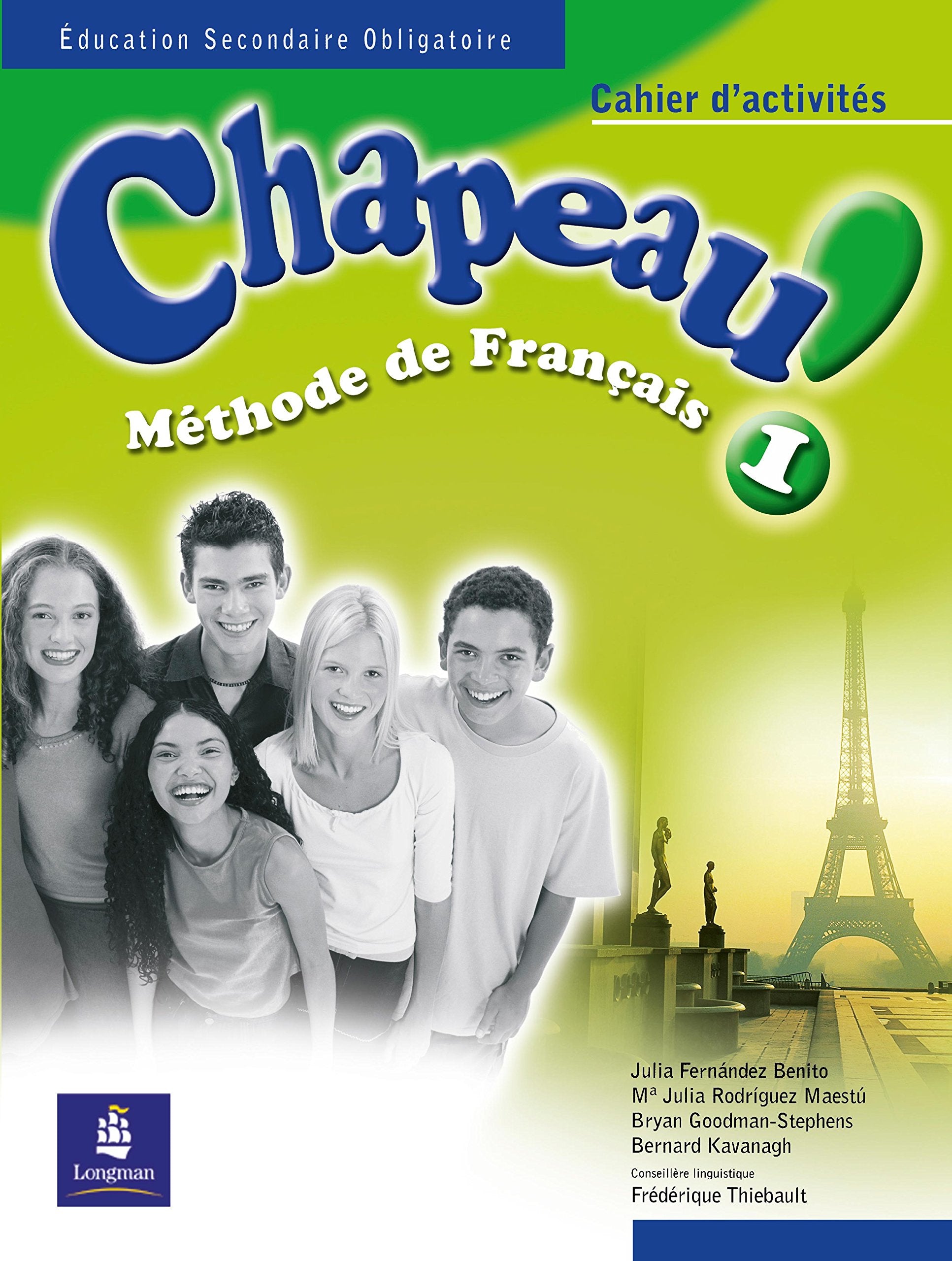 Chapeau 1, méthode de français, ESO. Cahier d'activites Books