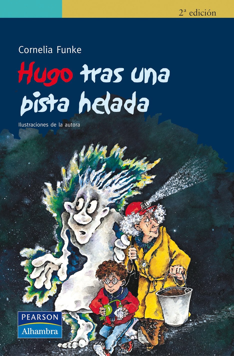 Hugo tras una pista helada book