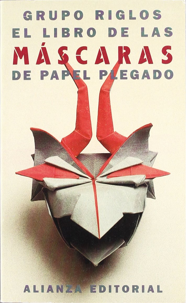 El libro de las máscaras de papel plegado book