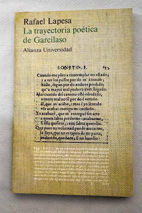 La trayectoria poética de Garcilaso Books