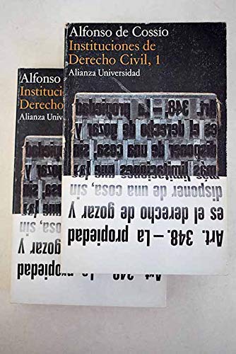 Instituciones de derecho civil2 volumenes book