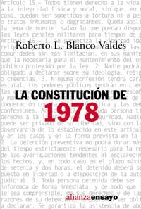 La constitución de 1978 (Alianza Ensayo, Band 3492225) Law