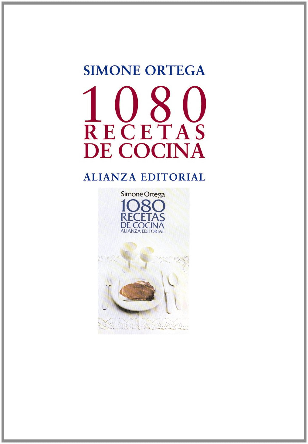 1080 recetas de cocina (Libros Singulares (Ls)) Leisure, Home & Garden