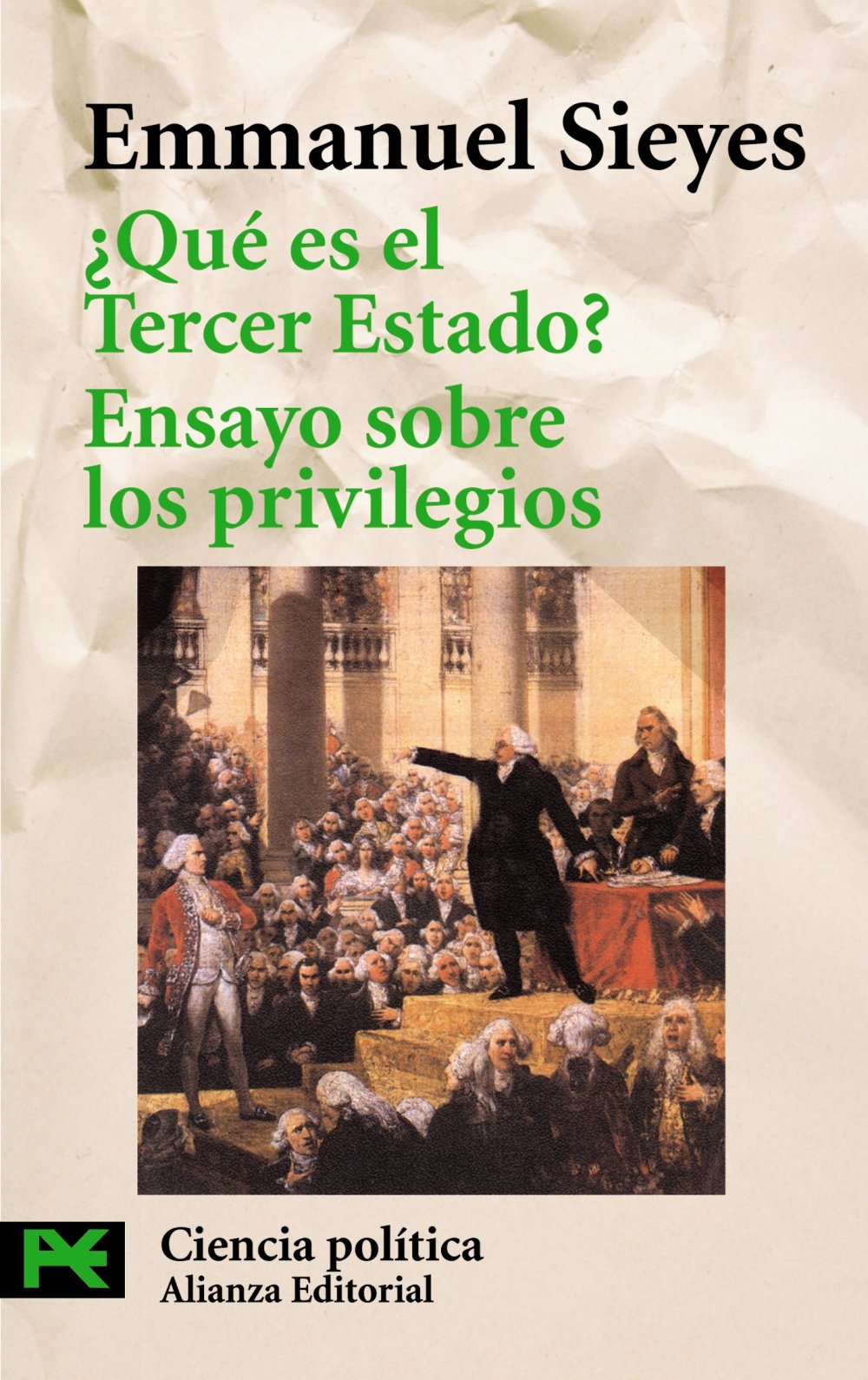 ¿Qué es el Tercer Estado? ; precedido de Ensayo sobre los privilegios book