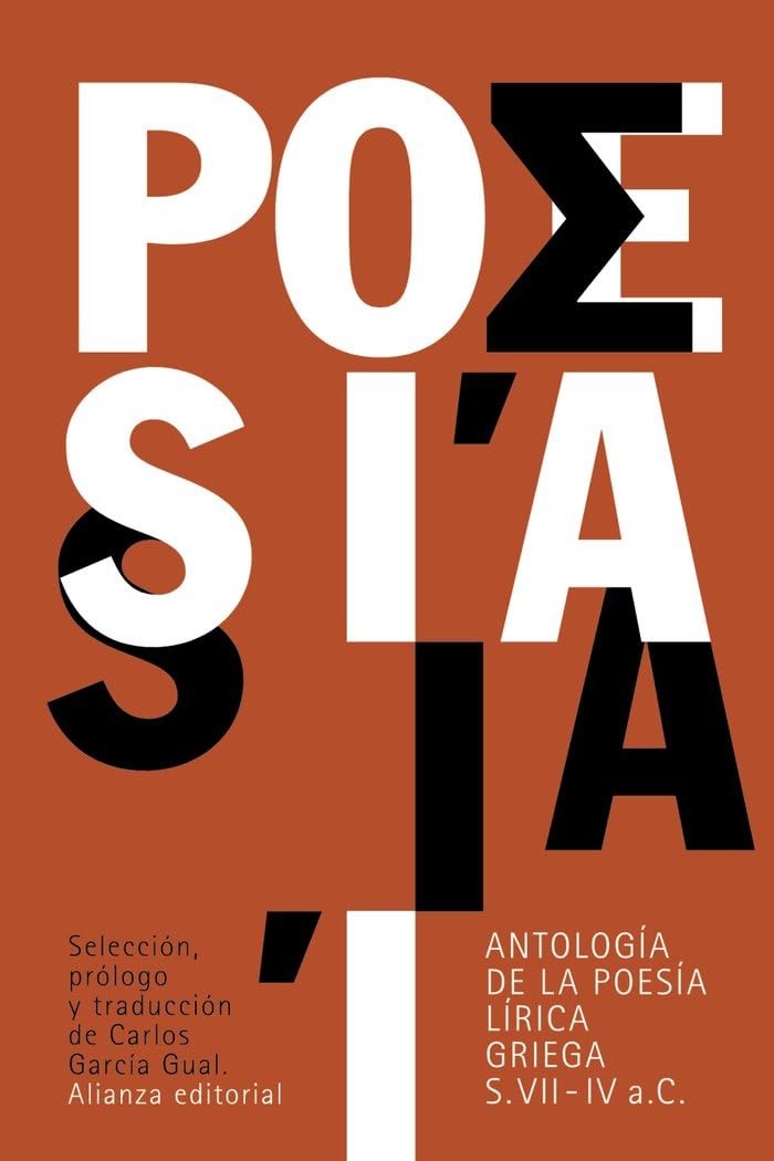 Antología de la poesía lírica griega : siglos VII-IV a. C. Social Sciences