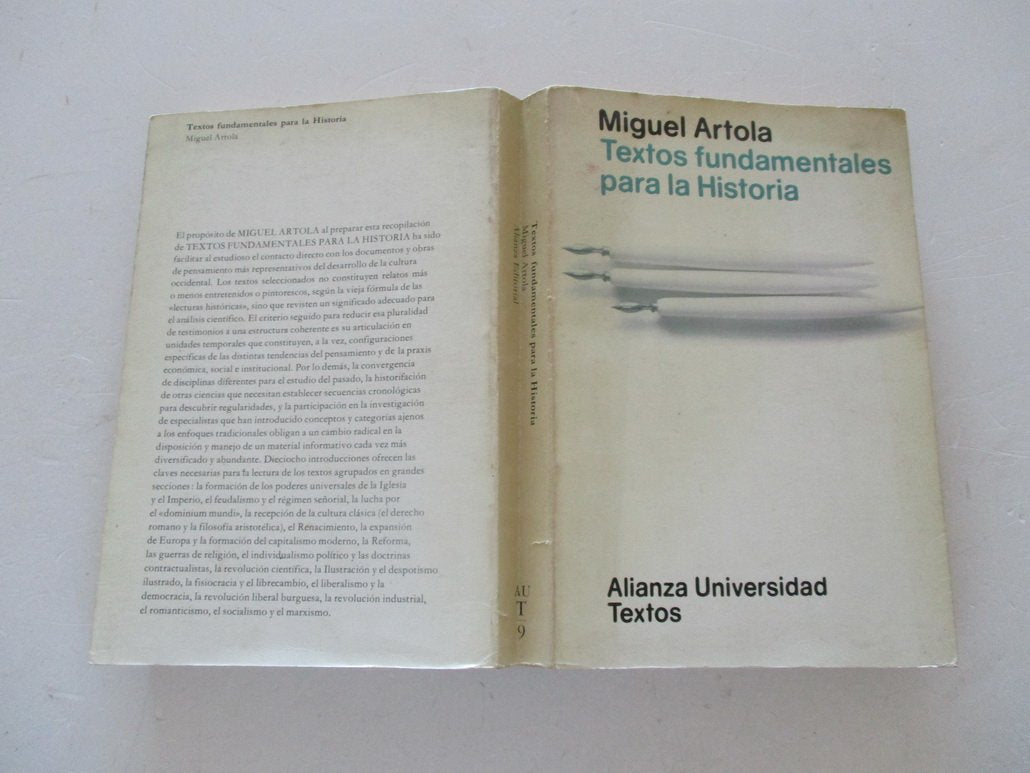 Textos fundamentales para la Historia (Alianza Universidad Textos (Aut)) Politics & History