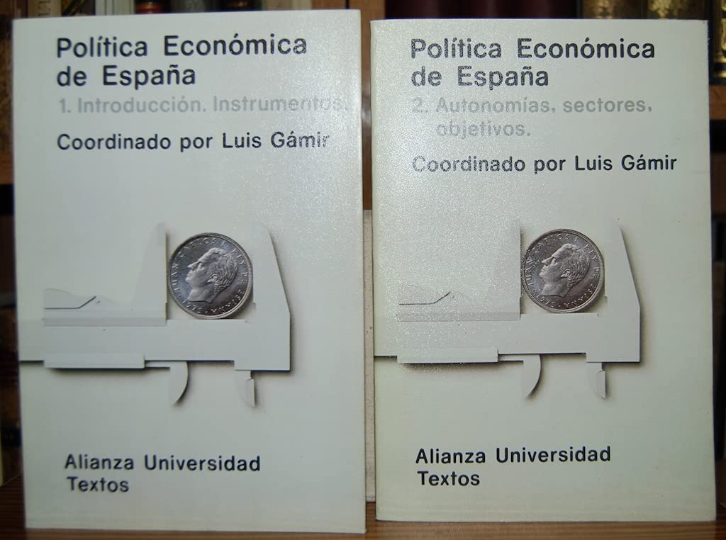 Politica Economica de Espana 2 Books