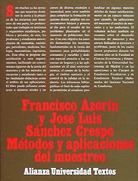 Métodos y aplicaciones del muestreo (Alianza Universidad Textos (Aut)) Social Sciences