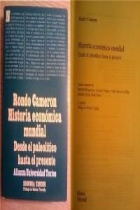 Historia economica mundial - desde el paleolitico hasta el presente (Alianza Universidad) Books