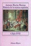 Historia de la musica española, t.4: siglo XVIII 978- book
