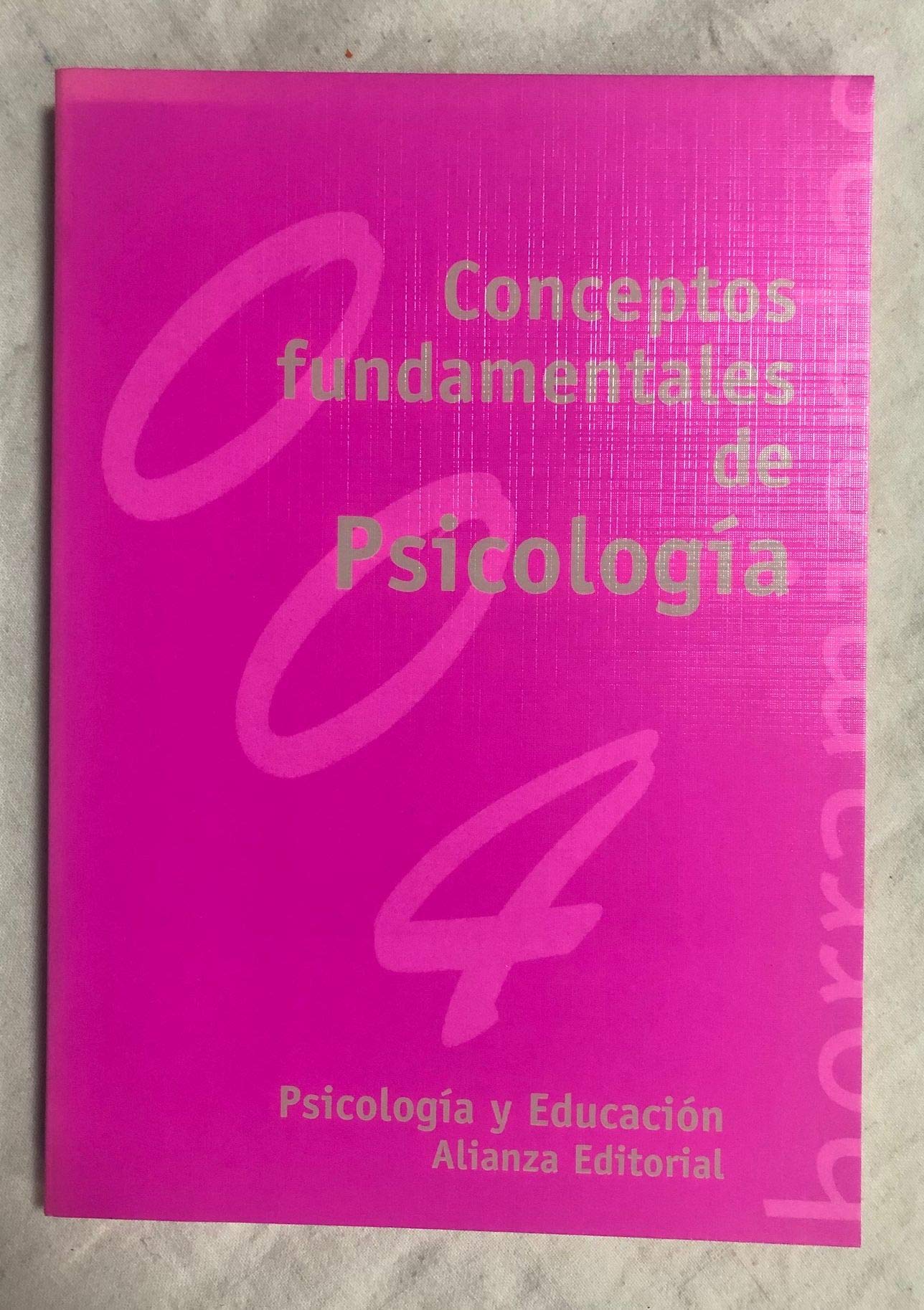 Conceptos Fundamentales de Psicologia Books