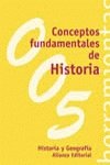 Conceptos Fundamentales de Historia Books