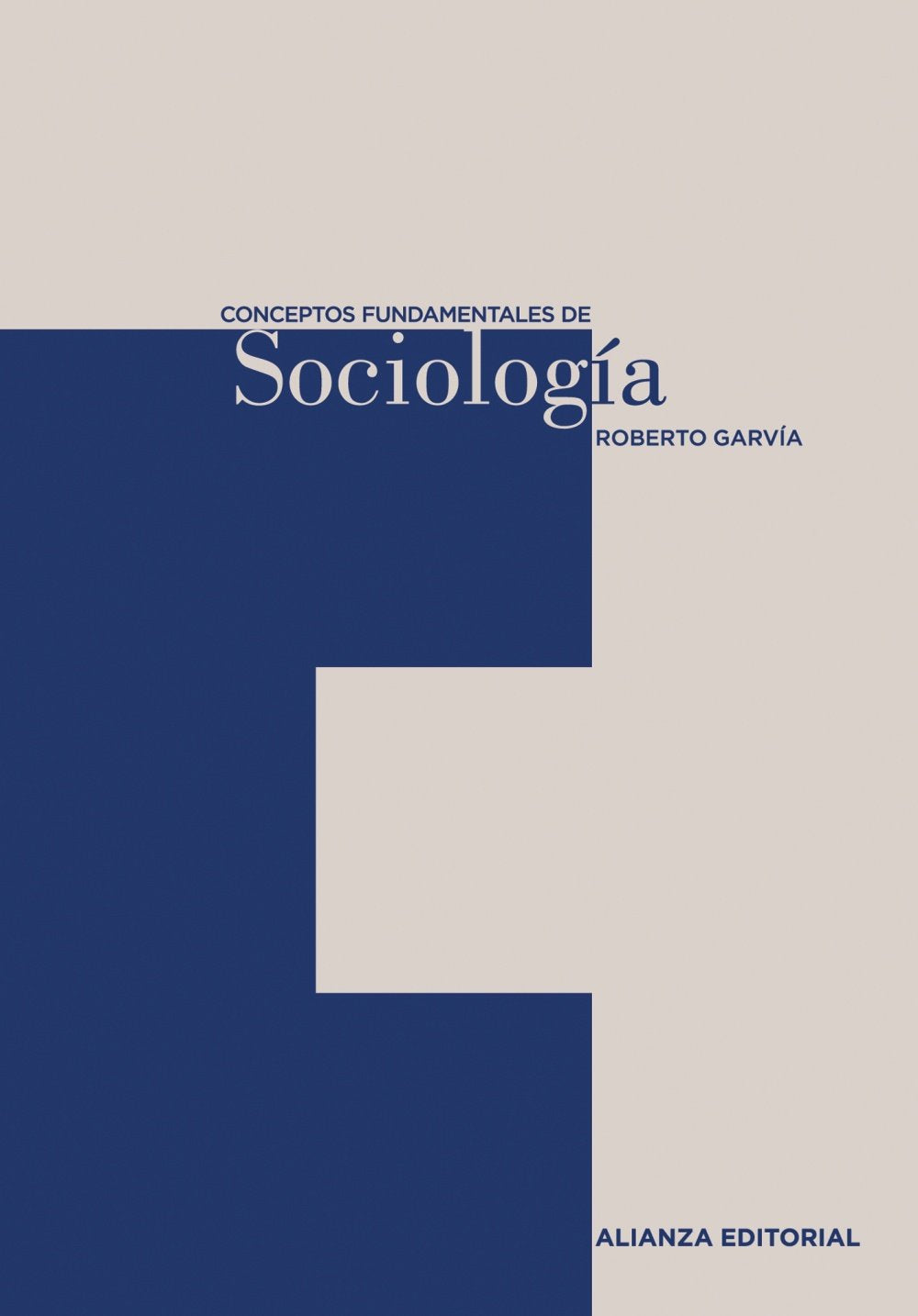 Conceptos fundamentales de sociología book