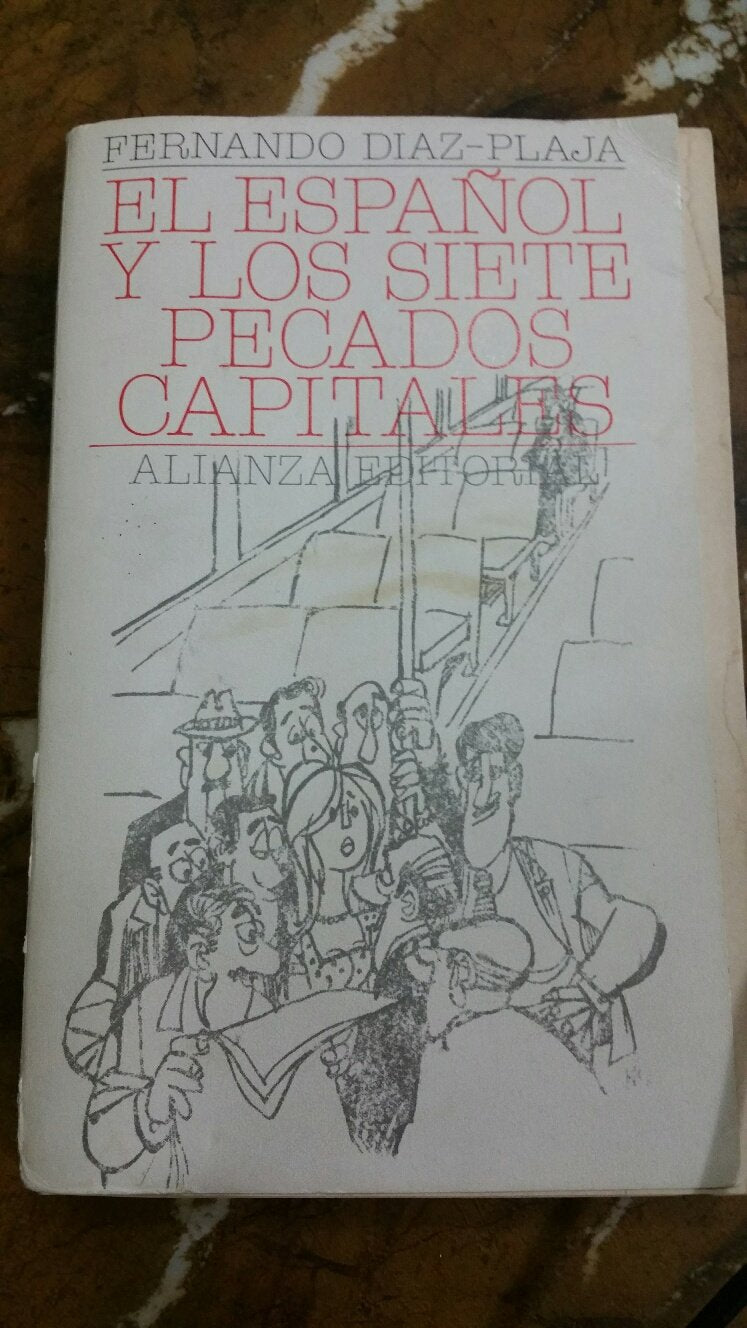 El espanol y los siete pecados capitales Books