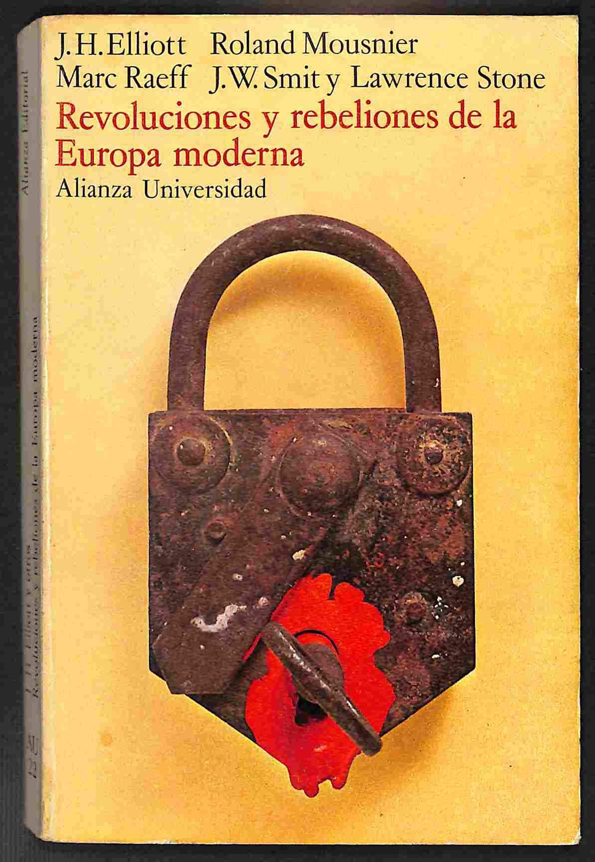 Revoluciones y rebeliones de la Europa moderna Books