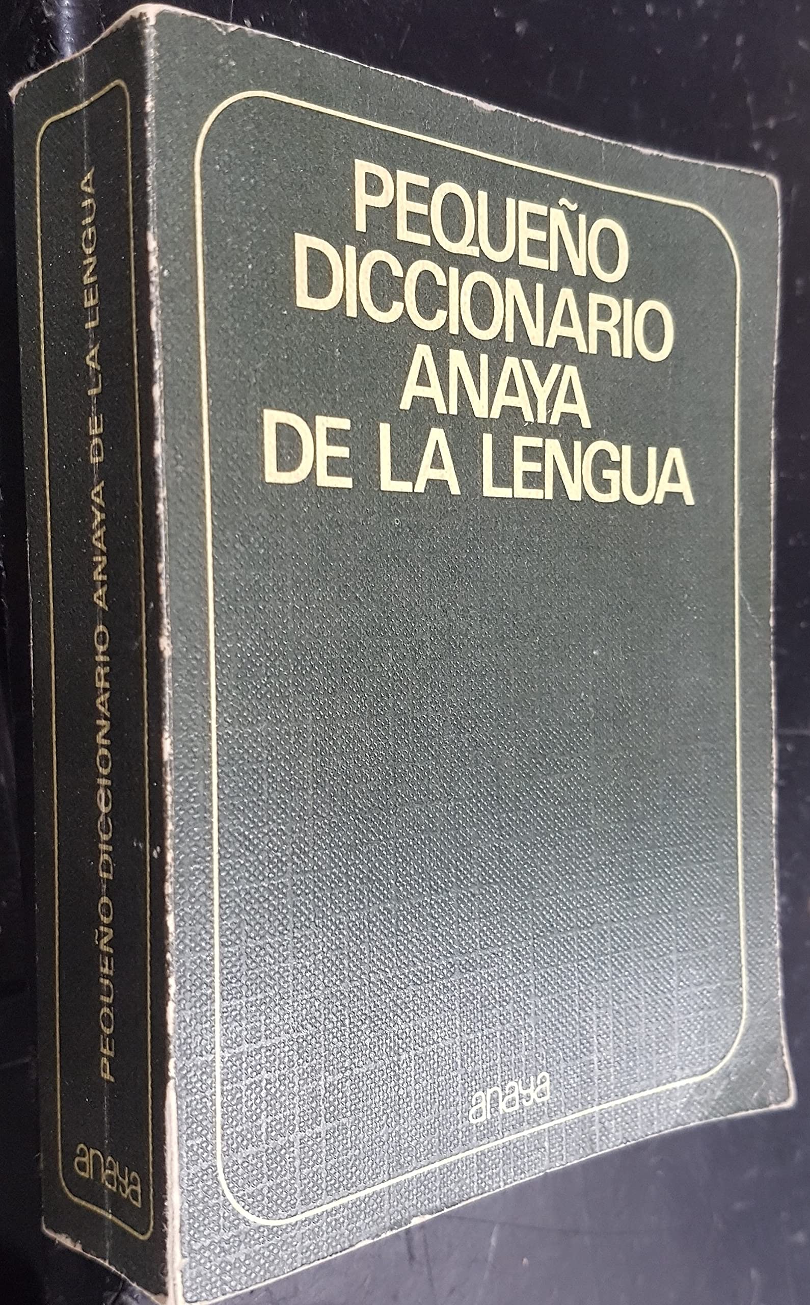 Pequeño Diccionario Anaya De La Lengua Books