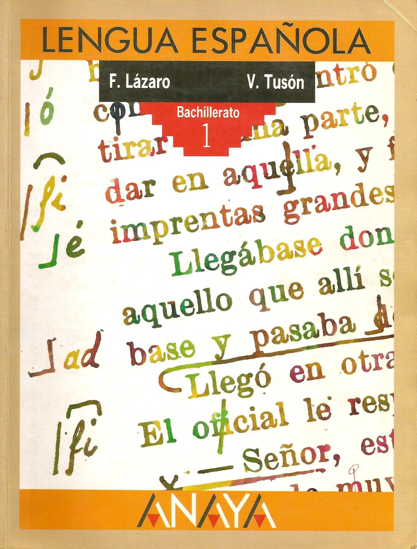Lengua española, 1 bup Books