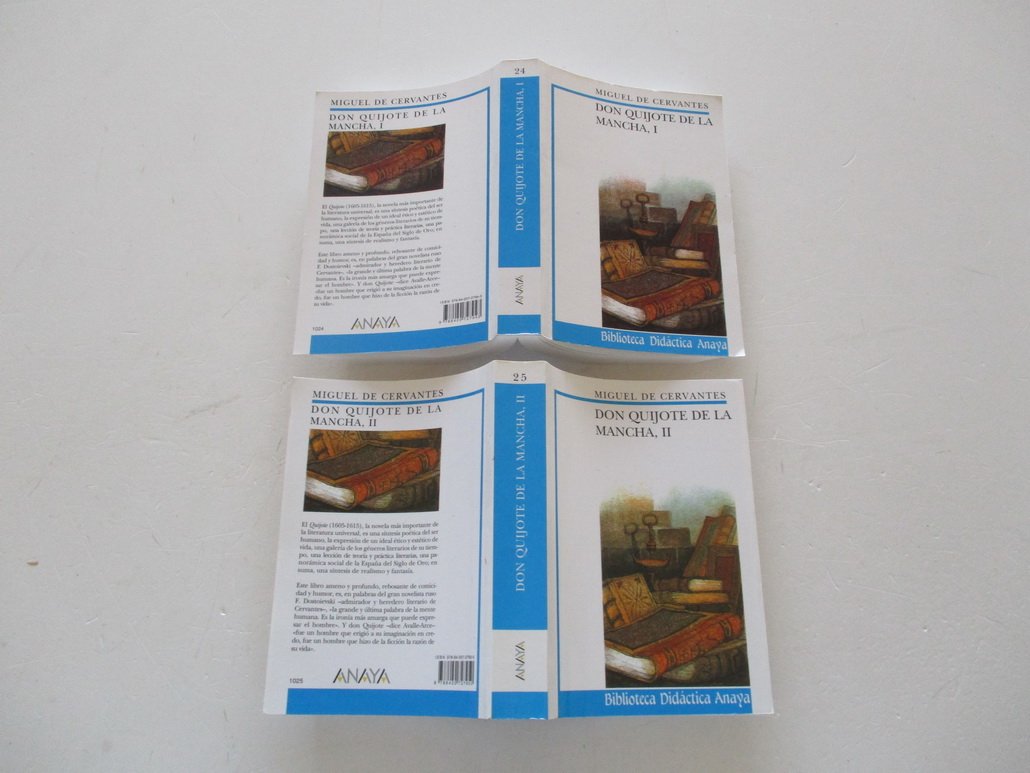Don quijote de la Mancha. 2 tomosobra completa book