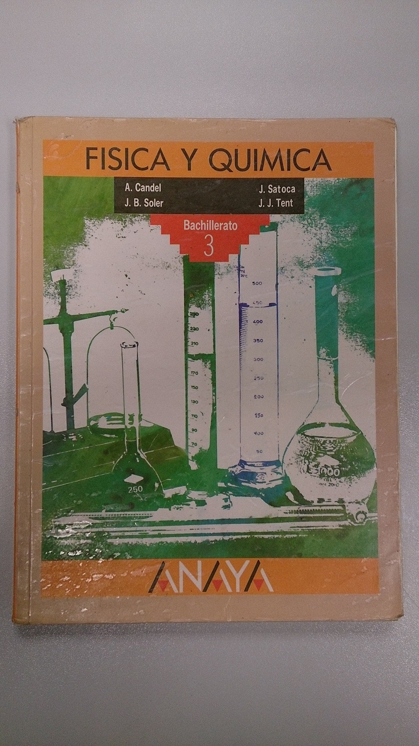 Fisica y quimica 3 (bup 3º) book