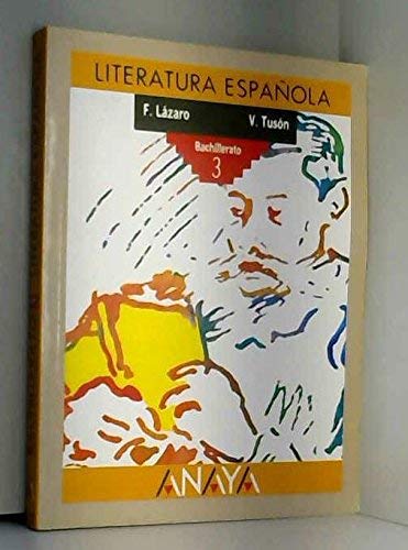 Literatura Espanola - Bachillerato 3 Books