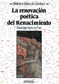 La renovación poética del Renacimiento book