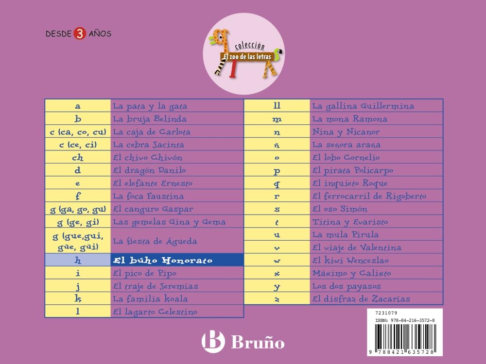 El buho Honorato: Juega Con La H (Zoo; Zoo De Las Letras) book