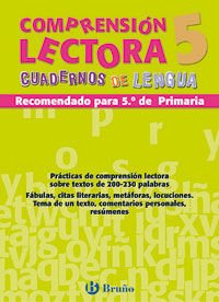 Comprension lectora 5: Cuadernos Lengua Primaria book