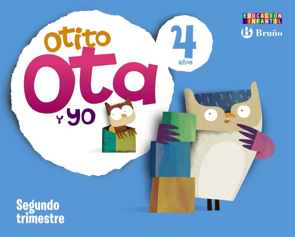 Otito, Ota y yo 4 años Segundo trimestre book