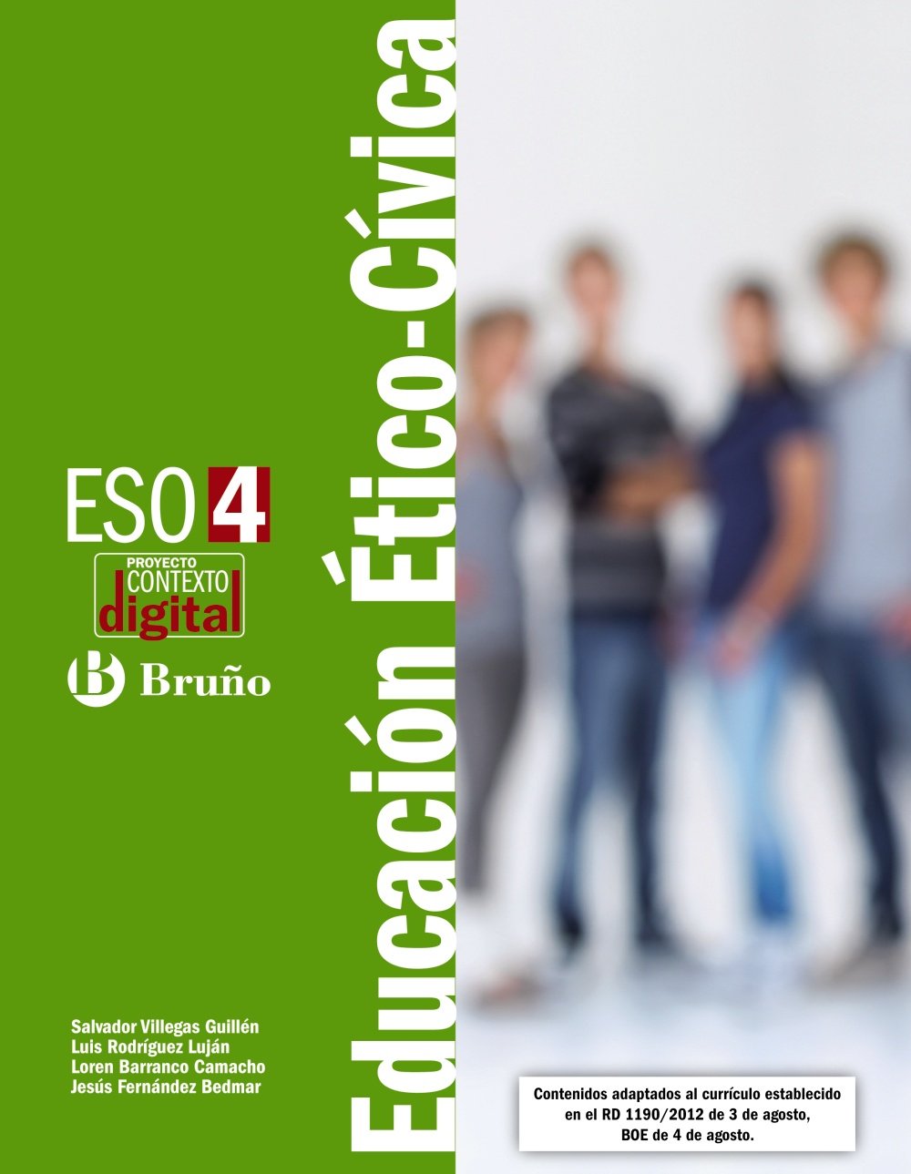 ContextoDigital Educación ético-cívica 4 ESO - 3 volúmenes: Edición 2012 book