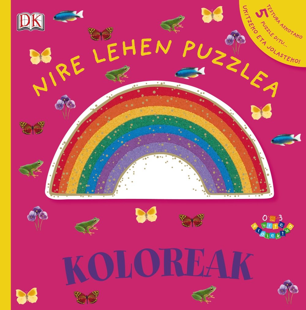 Nire lehen puzzlea. Koloreak (Euskara - 0 URTE + - 0-3 URTE PROIEKTUA - Zentzumenak lantzeko liburuak) Non-fiction