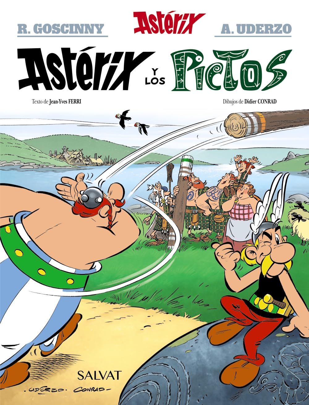 Asterix 35.  Asterix y los pictos Manga