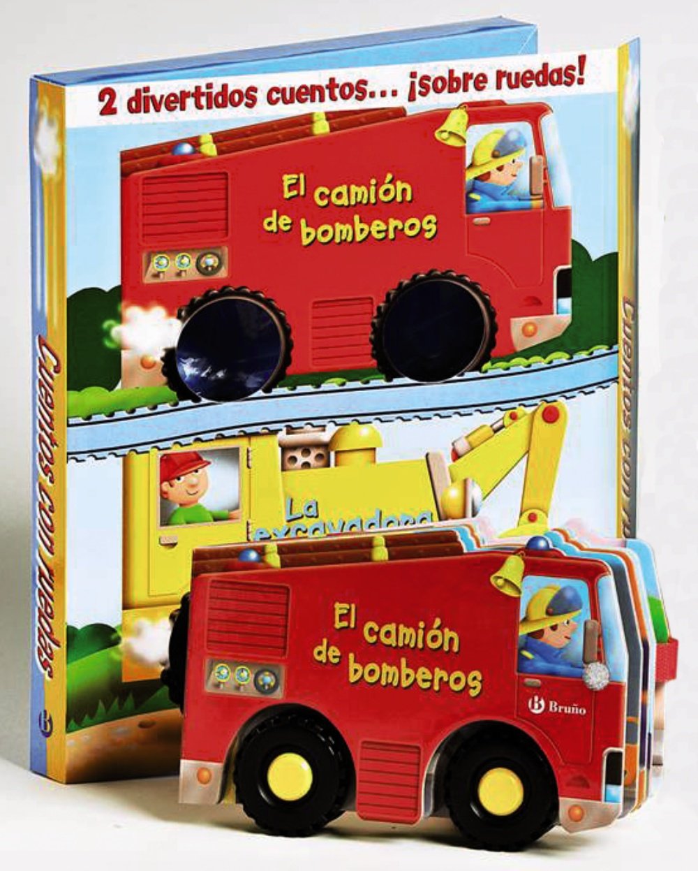 El camion de bomberos & La excavadora / Speedy Fire Engine & Big Yellow Digger book