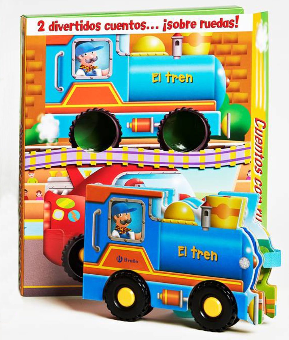 El tren & El coche de carreras / Little Blue Engine & Rocket Racer book