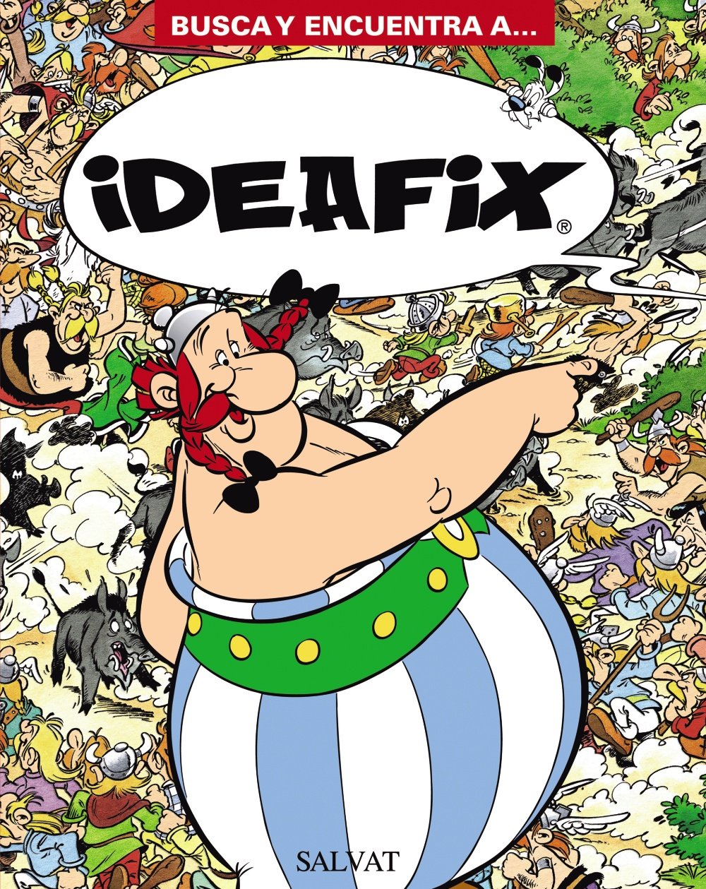 Busca y encuentra a... Ideafix / Search and Find... Dogmatix book