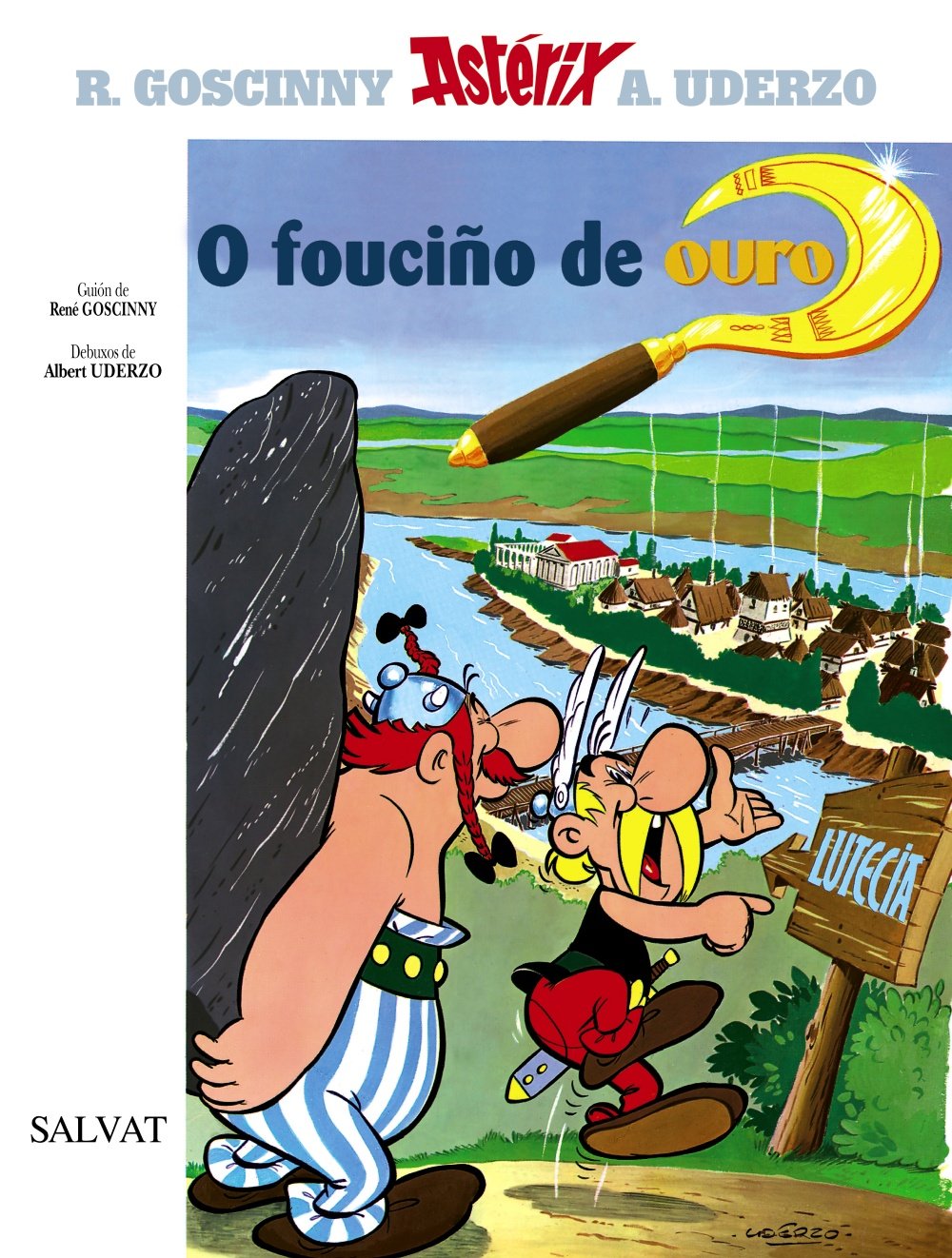 O fouciño de ouro (Astérix) Manga