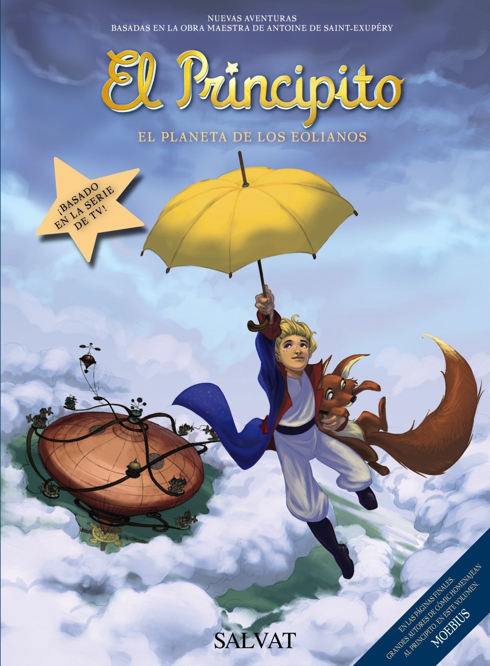 El Principito 1, El Planeta de los Eolianos (Castellano - Salvat - Comic - A. De Saint-Exupéry) Books