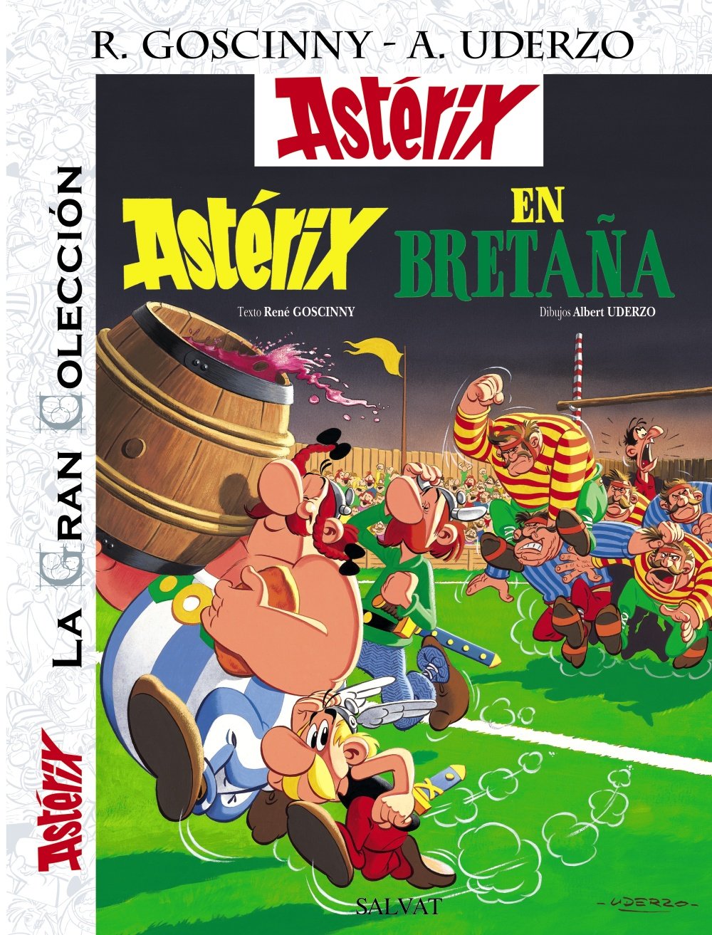 Asterix en Bretana / Asterix in Britain book