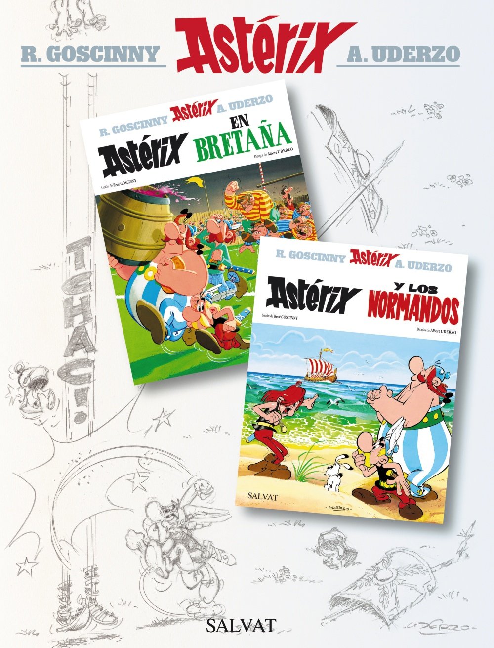 Asterix en Bretaña & Asterix y los normandos / Asterix in Britain & Asterix and the Normans book