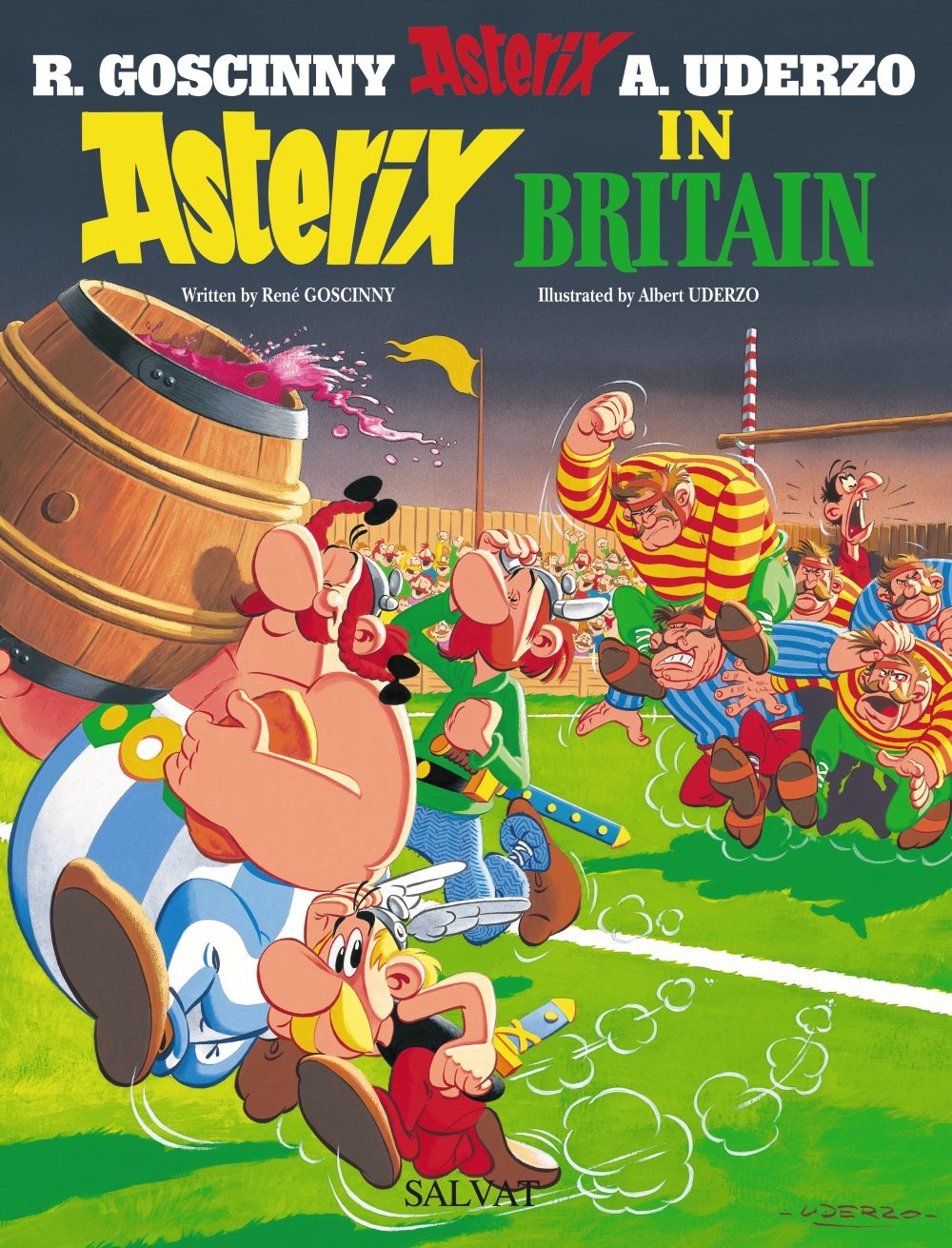 Asterix in Britain = Astérix en Bretaña Manga