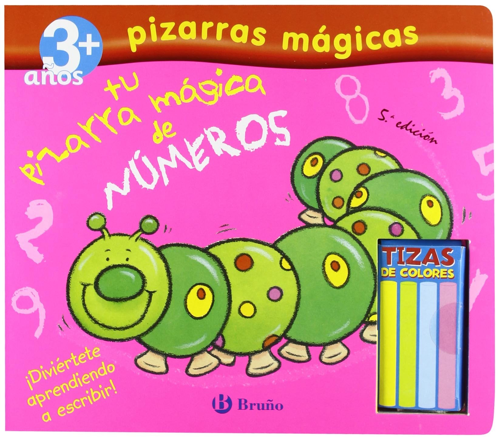 Tu pizarra magica de numeros/ Chalkboard Number book