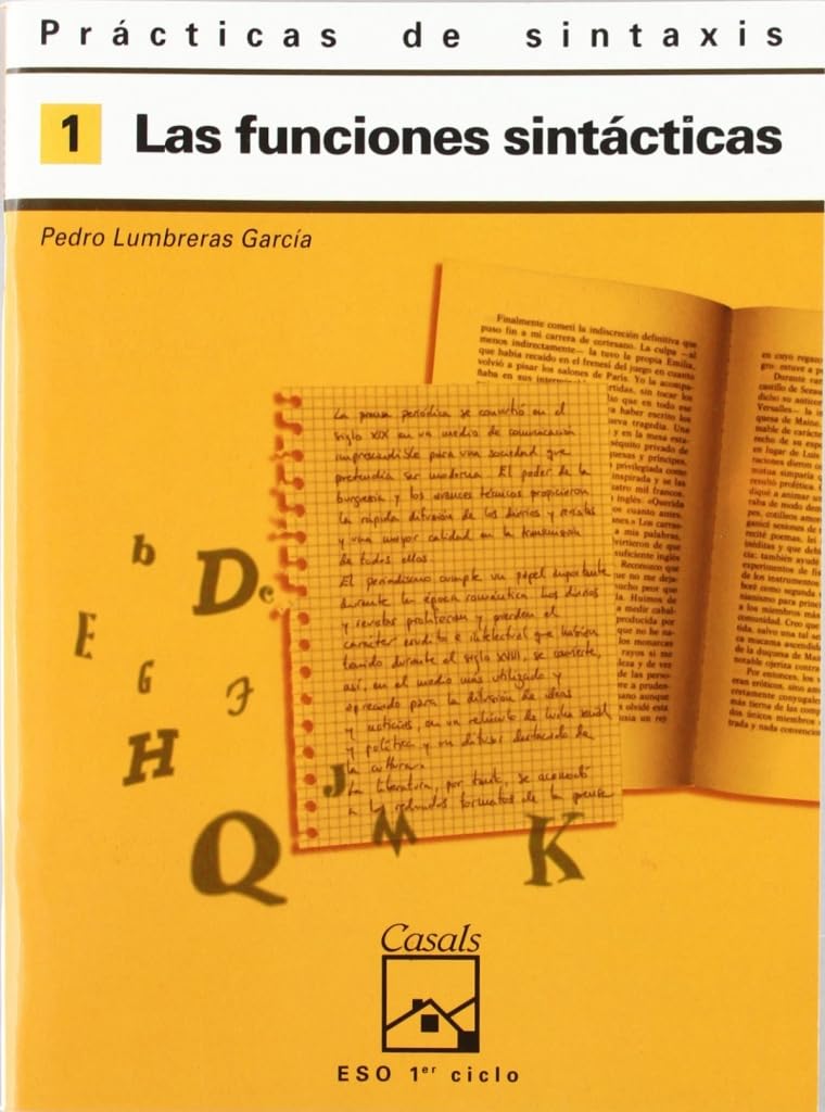 Prácticas de sintaxis 1. Las funciones sintácticas Books