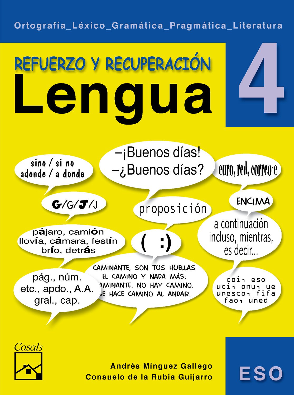 Refuerzo de lengua, repasa y aprueba, 4 ESO. Material complementario (Cuadernos ESO) Books