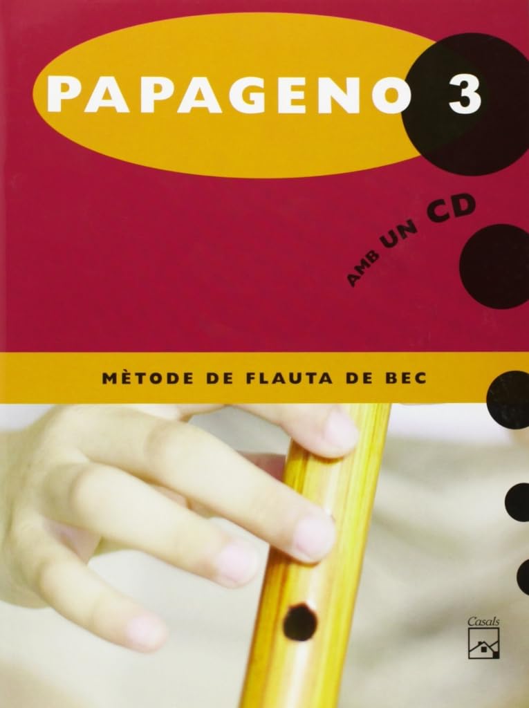 Papageno, mètoda de flauta de bec, 3 ESO Books