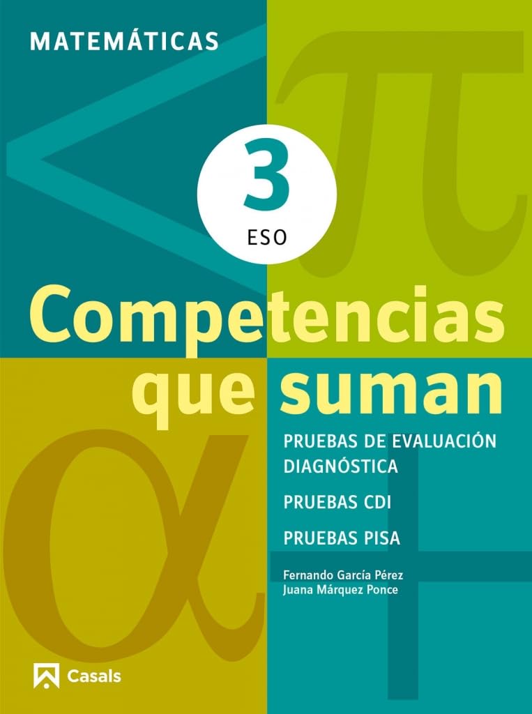 Competencias que suman, matemáticas, 3 ESO (Cuadernos ESO) Books