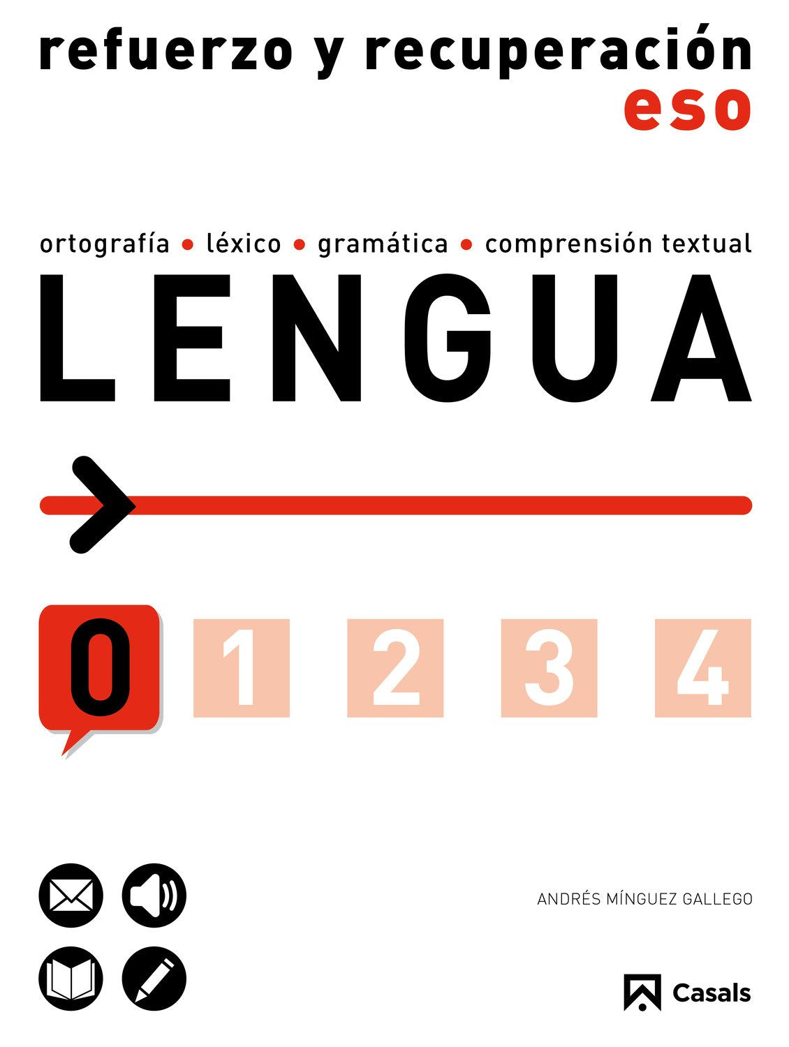 Refuerzo y recuperación de lengua, ESO (Cuadernos ESO) Books