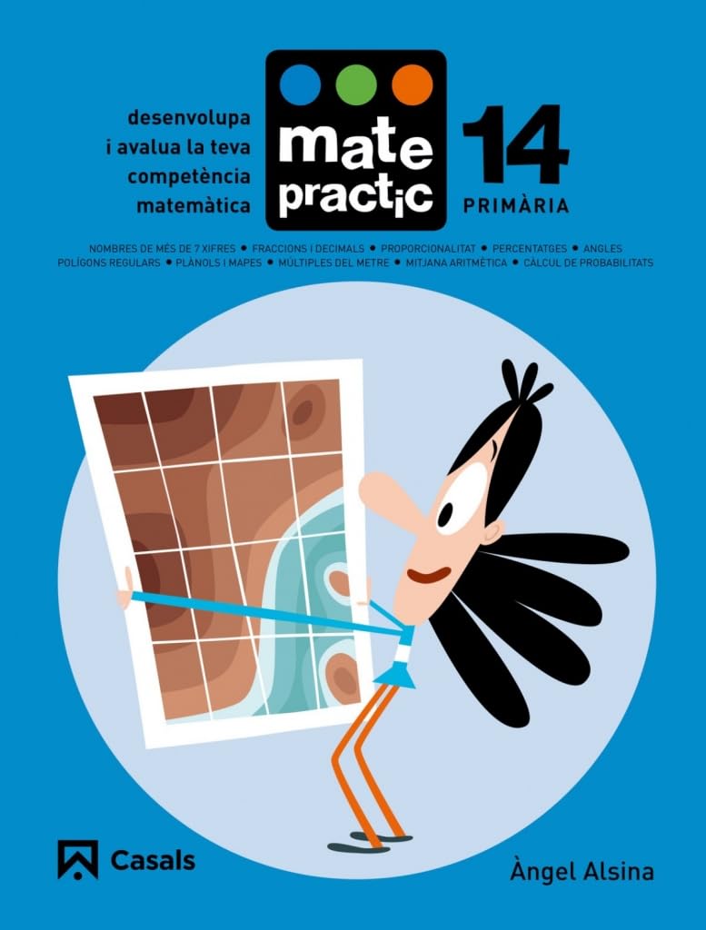 Quadern Matepractic 14 Primària (Matepractic català, Band 14) Books