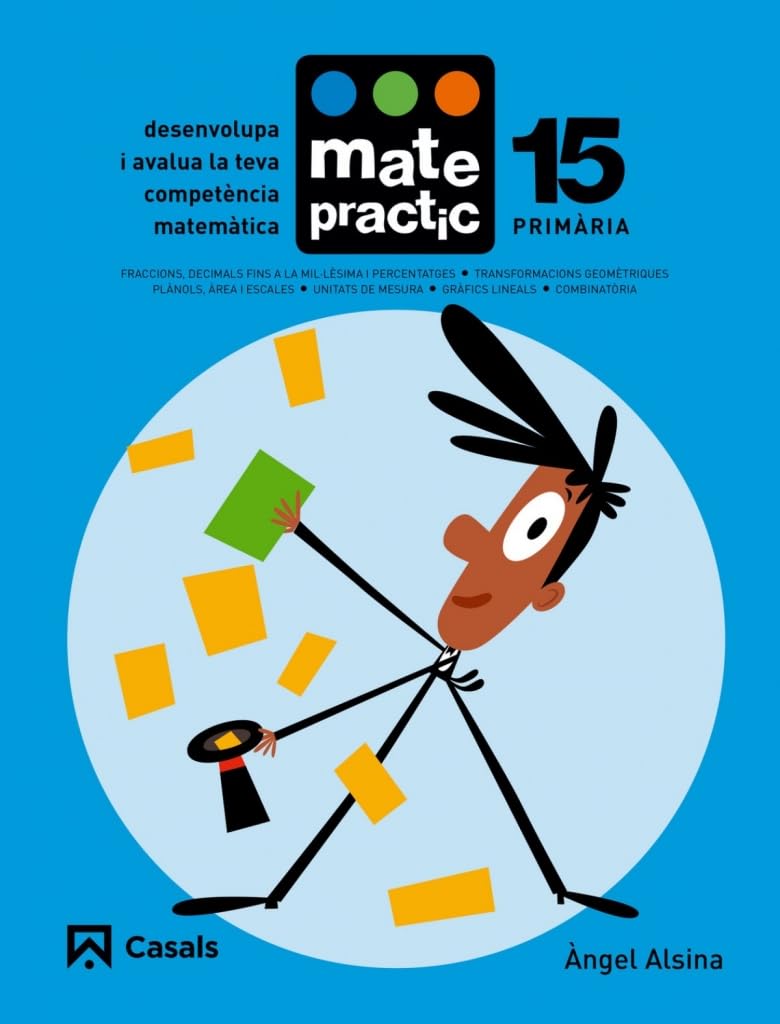 Quadern Matepractic 15 Primària (Matepractic català, Band 15) Books