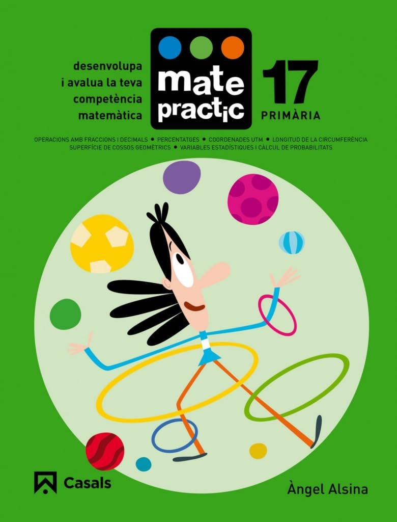 Quadern Matepractic 17 Primària (Matepractic català, Band 17) Books
