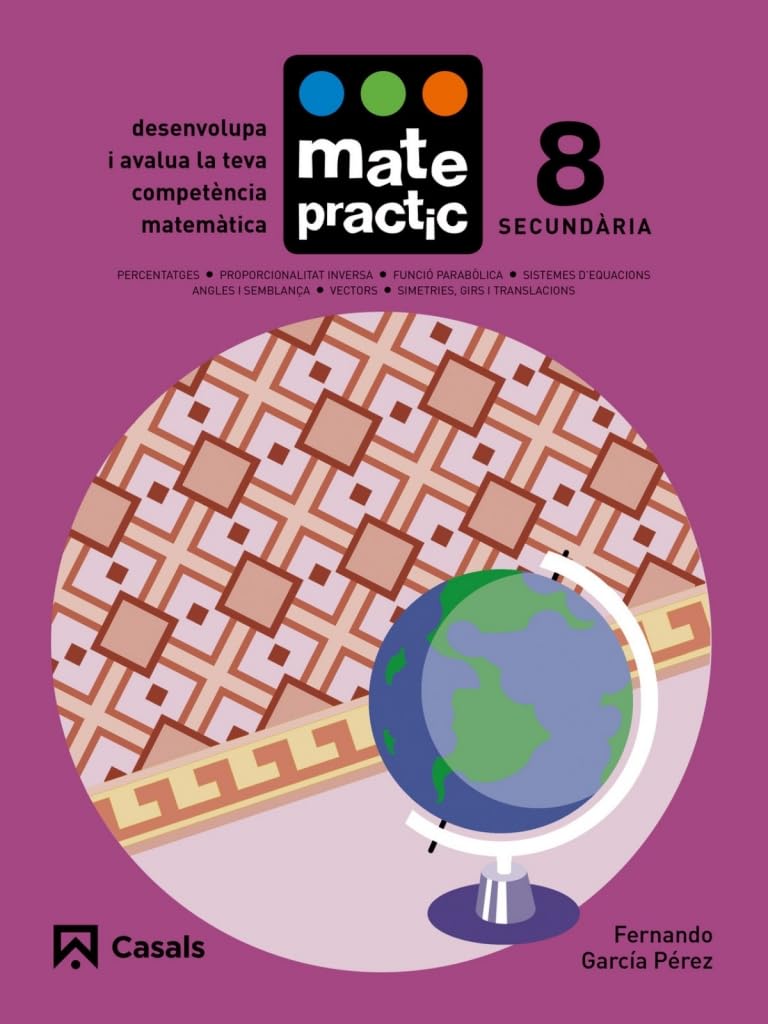 Quadern Matepractic 8 Secundària (Matepractic català, Band 8) Books