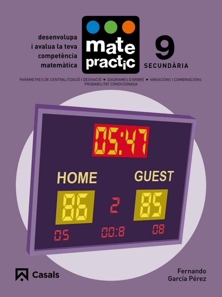 Quadern Matepractic 9 Secundària (Matepractic català, Band 9) Books